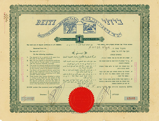 Beiti Palestine Saving and Building Co. Ltd.