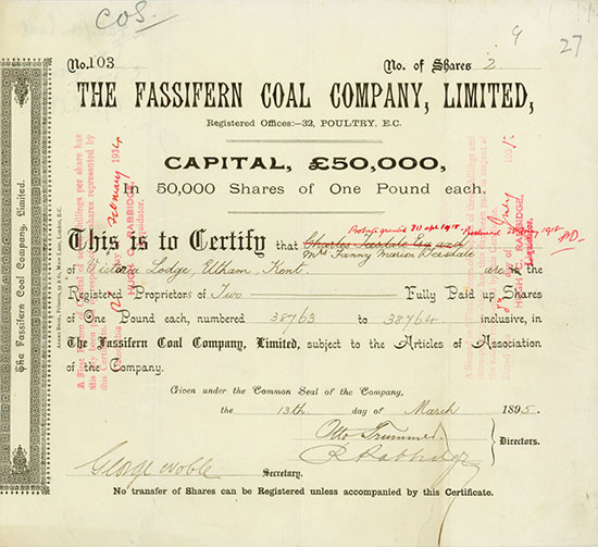 Fassifern Coal Company, Limited