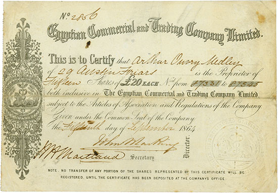 Egyptian Commercial and Trading Company Limited