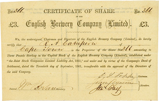 English Brewery Company (Limited)