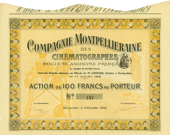 Compagnie Montpellieraine des Cinématographes Société Anonyme Francaise