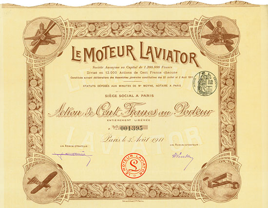 Le Moteur Laviator Société Anonyme