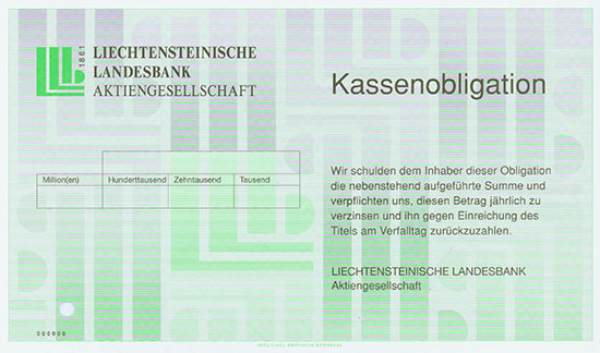 Liechtensteinische Landesbank AG [2 Stück]