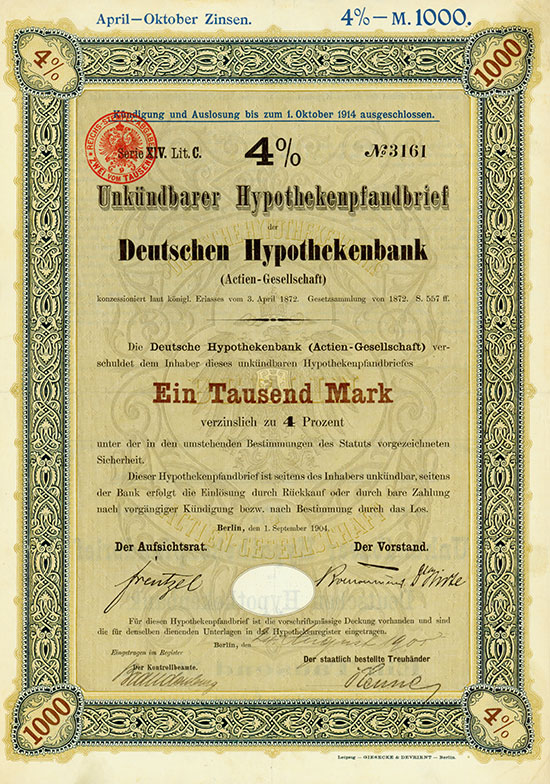 Deutsche Hypothekenbank AG [2 Stück]