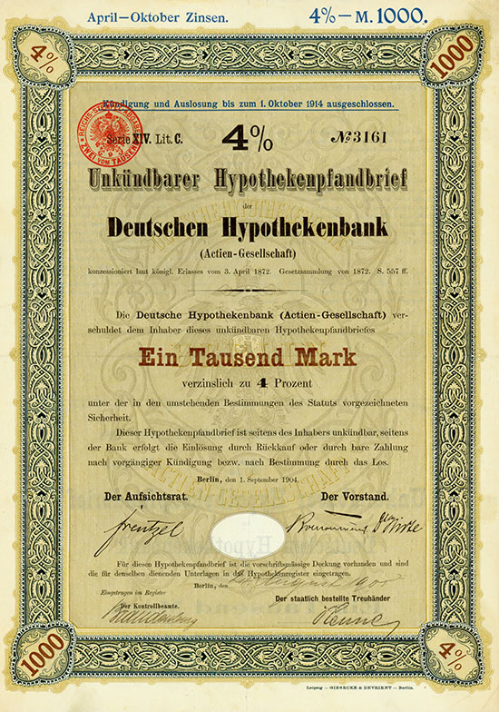 Deutsche Hypothekenbank AG [2 Stück]