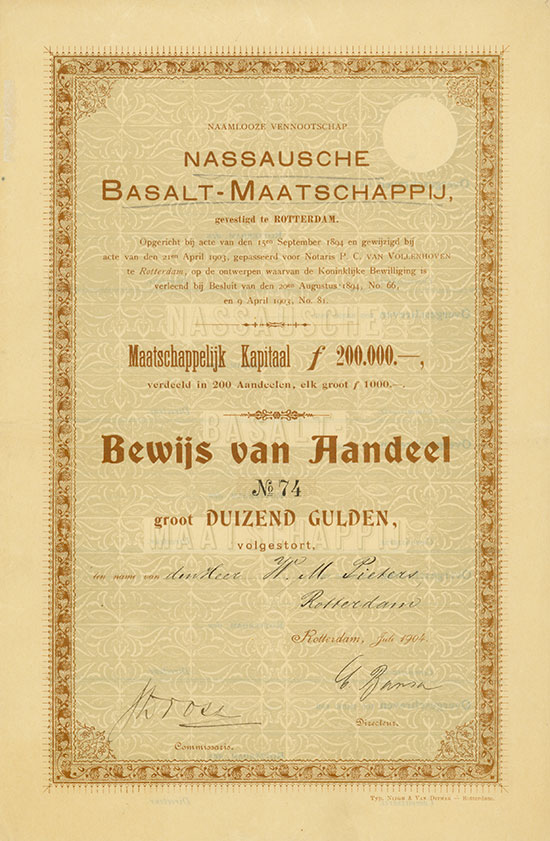 Naamlooze Vennootschap Nassausche Basalt-Maatschappij