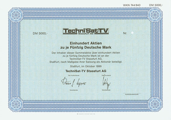 TechniSat-TV Stassfurt AG