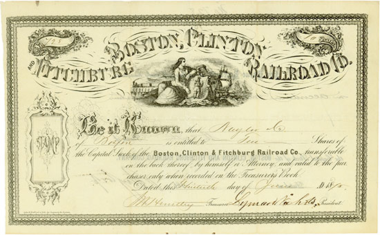 Boston, Clinton and Fitchburg Railroad Co.