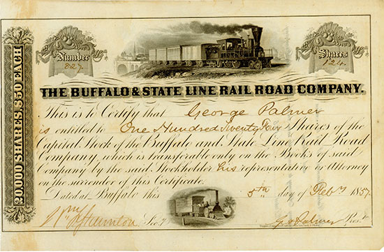 Buffalo & State Line Rail Road Company