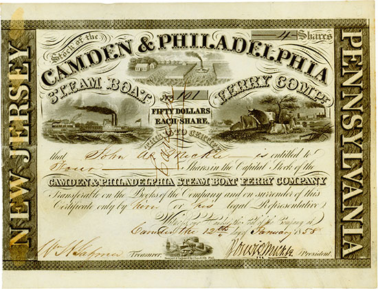Camden & Philadelphia Steam Boat Ferry Company