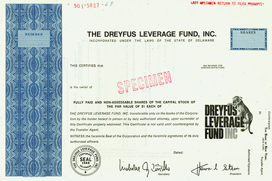 Dreyfus Leverage Fund, Inc.