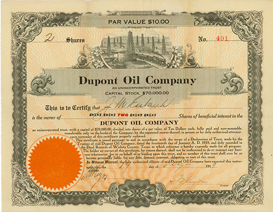 Dupont Oil Company
