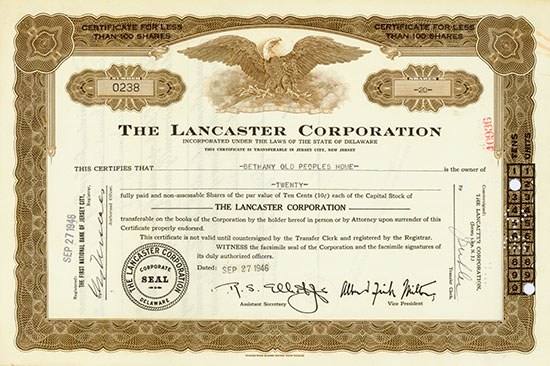 Lancaster Corporation