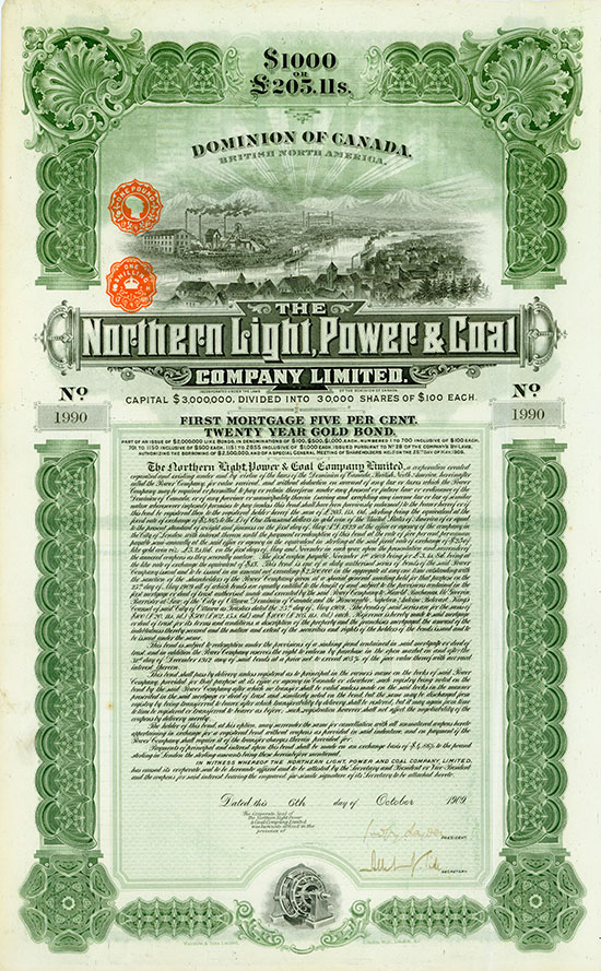 Northern Light, Power & Coal Company Limited