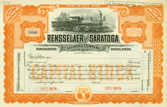 Rensselaer and Saratoga Railroad Company