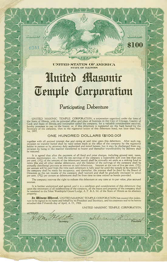 United Masonic Temple Corporation