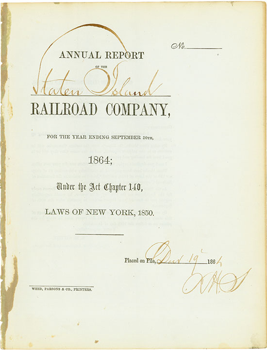 Staten Island Railroad Company
