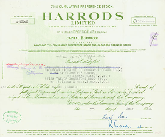 Harrods Limited