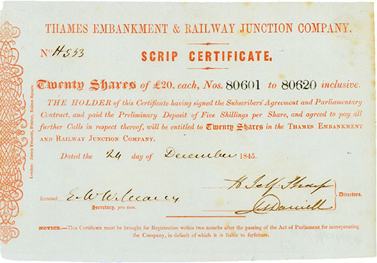 Thames Embankment & Railway Junction Company