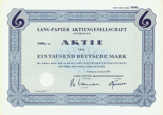 Lang-Papier AG