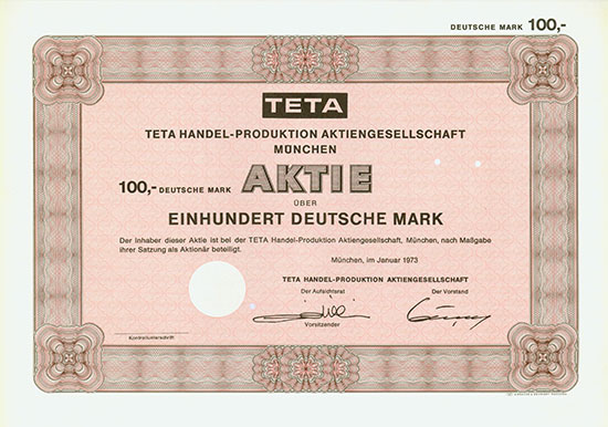 Teta Handel-Produktion AG