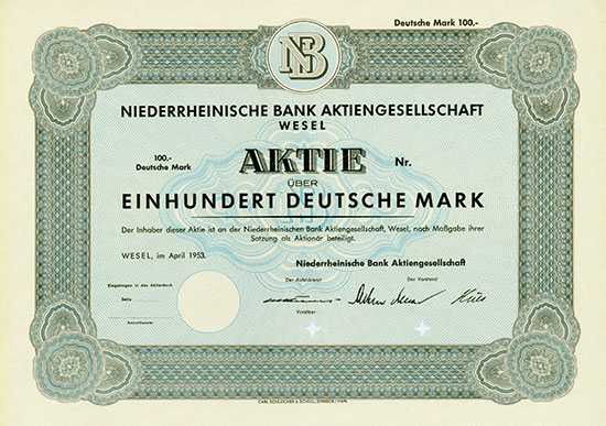 Niederrheinische Bank AG