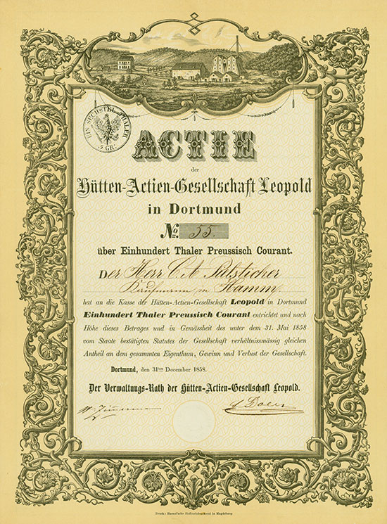 Hütten-Actien-Gesellschaft Leopold