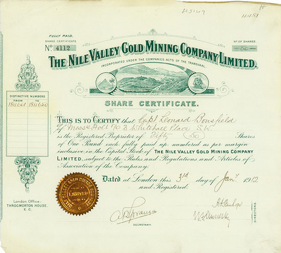 Nile Valley Gold Mining Company Limited