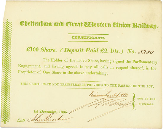 Cheltenham and Great Western Union Railway