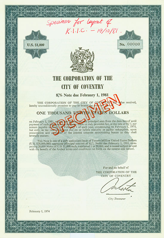 Corporation of the City of Coventry