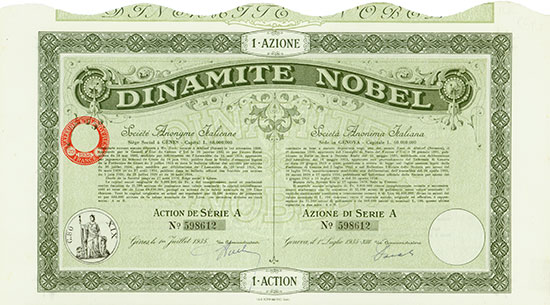 Dinamite Nobel Société Anonyme Intalienne