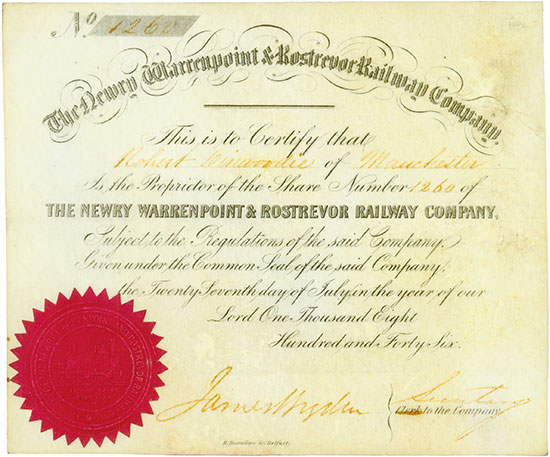 Newry Warrenpoint & Rostrevor Railway Company