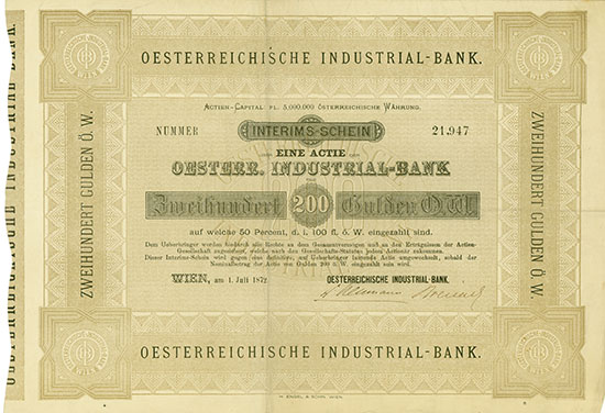 Oesterreichische Industrial-Bank