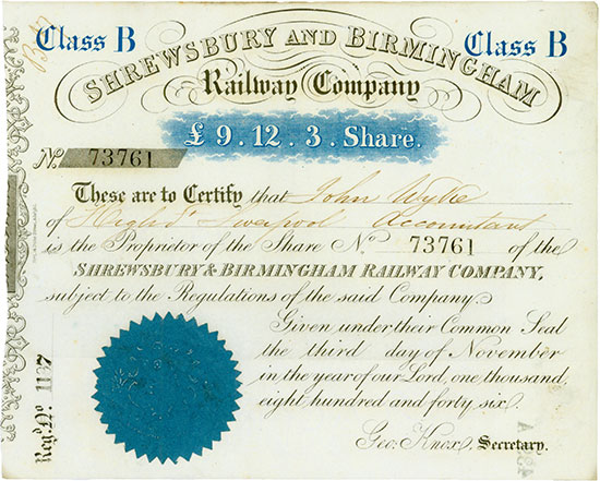 Shrewsbury and Birmingham Railway Company