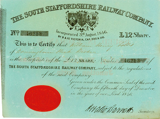 South Staffordshire Railway Company