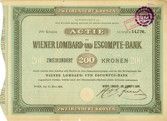 Wiener Lombard- und Escompte-Bank