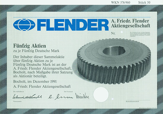 A. Friedr. Flender AG [3 Stück]