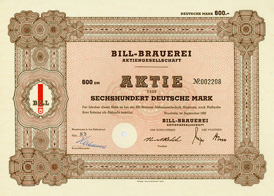 Bill-Brauerei AG