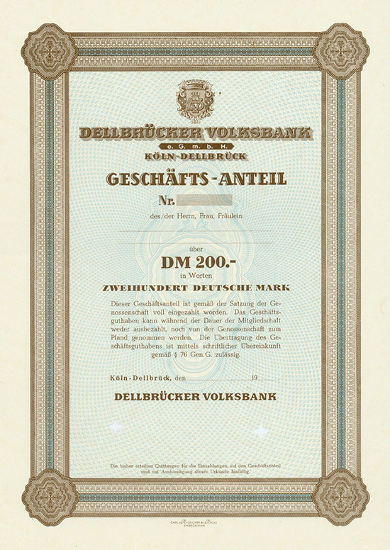 Dellbrücker Volksbank e.G.m.b.H.