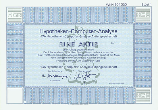 HCA Hypotheken-Computer-Analyse AG