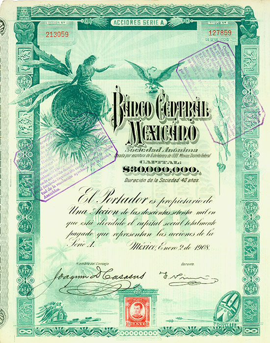 Banco Central Mexicano Sociedad Anónima