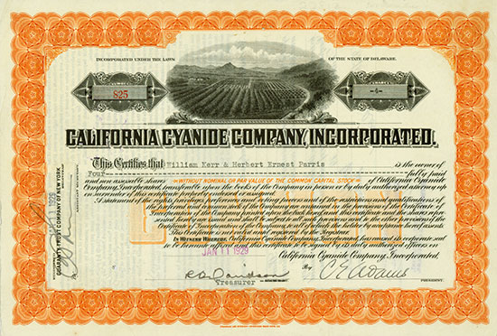 California Cyanide Company, Incorporated