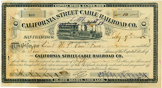 California Street Cable Railroad Co.