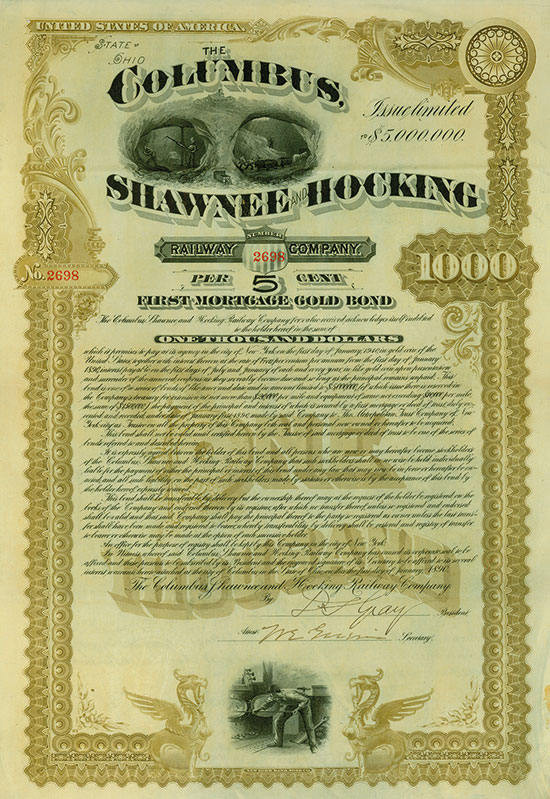 Columbus, Shawnee and Hocking Railway Company