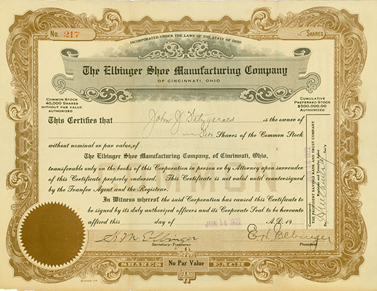 Elbinger Shoe Manufacturing Company