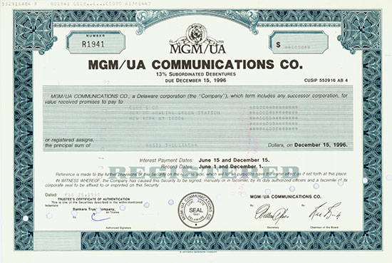 MGM/UA Communications Co.