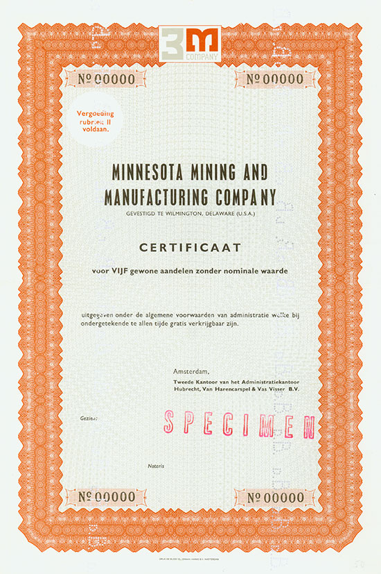 Minnesota Mining and Manufacturing Company