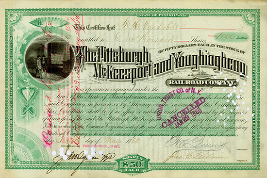 Pittsburgh, McKeesport & Youghiogheny Railroad Company