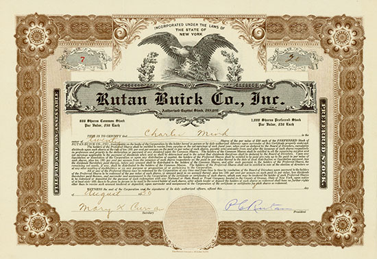 Rutan Buick Co., Inc.