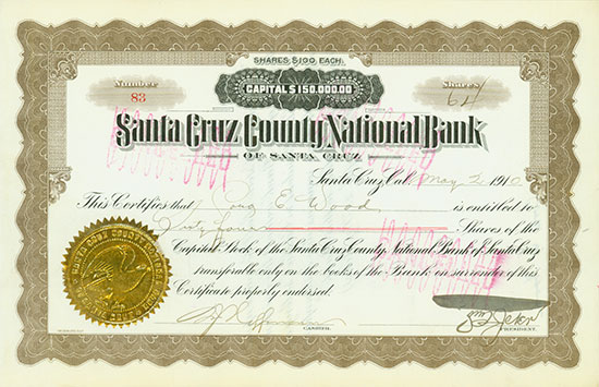 Santa Cruz County National Bank of Santa Cruz